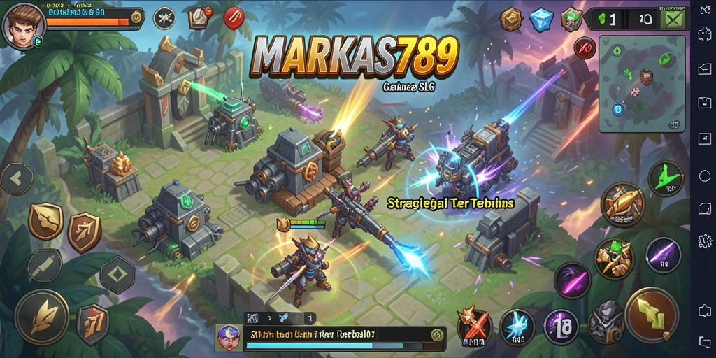Tampilan gameplay menarik dari MARKAS789 dengan strategi mendalam.